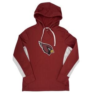 Arizona Cardinals Women's NFL Team Apparel TX3 Warm Pullover Hoodie Medium‎ EUC